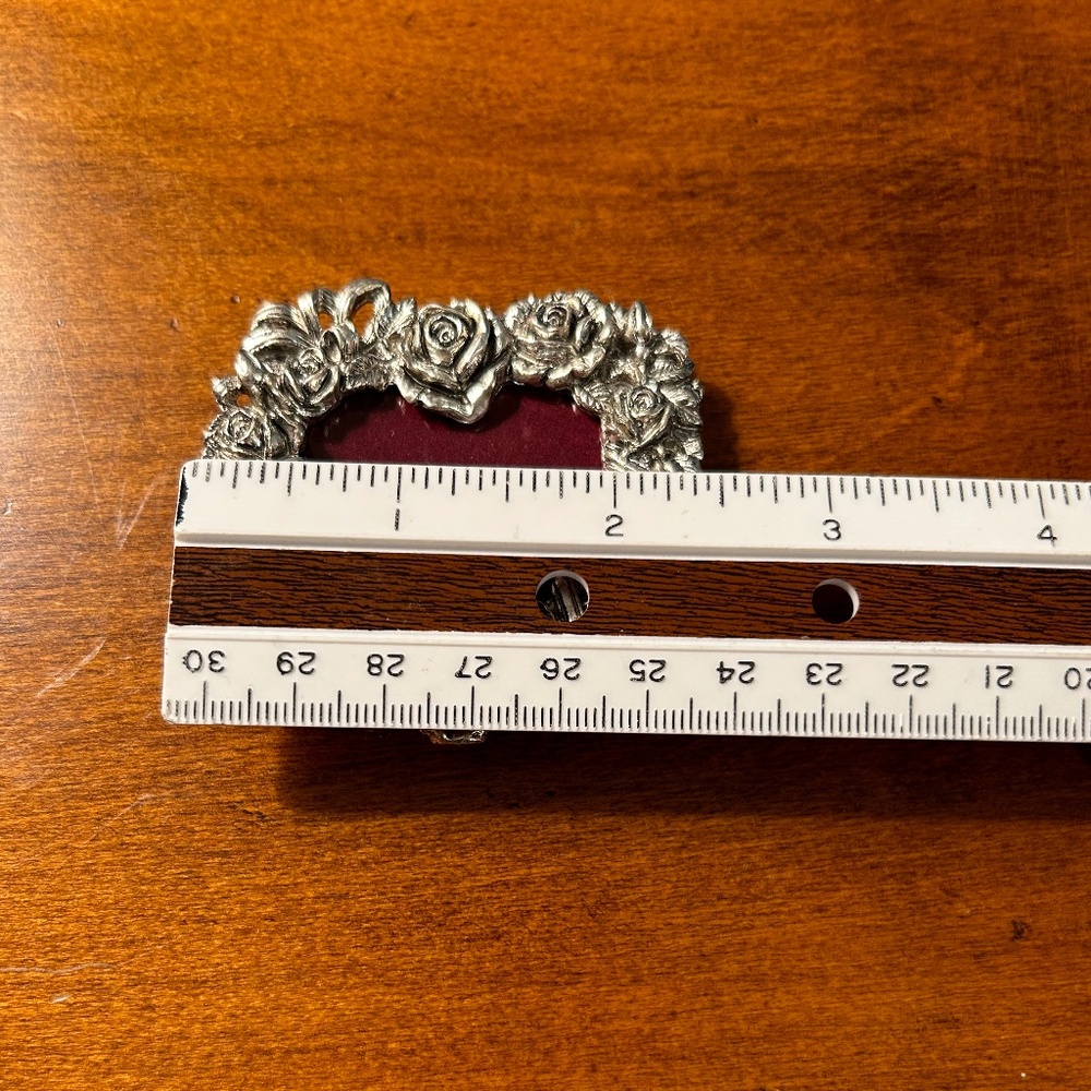 Arthur Court Rose Heart Mini Frame - Picture 6 of 7